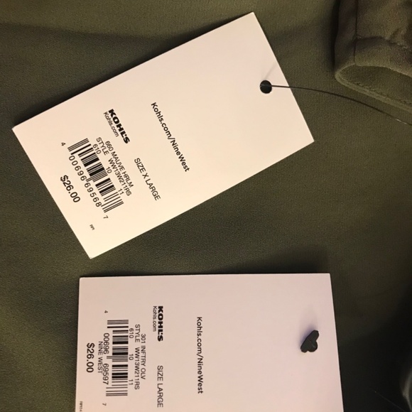 Nine West summer tops lotv5 l Xl new with tags - Picture 14 of 15